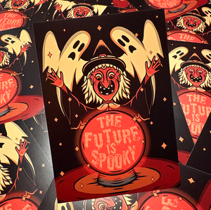 The Future Is Spooky A5 Print